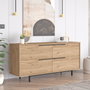 Hanah Home Consola On3-S en Nogal
